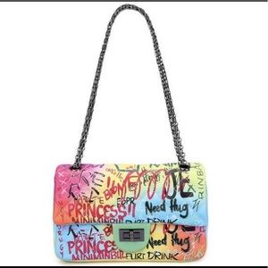 Graffiti handbag